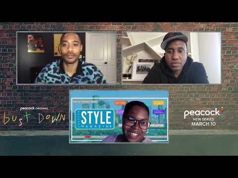 Cast of Peacock's #BustDown series Part Two from Houston Style Magazine