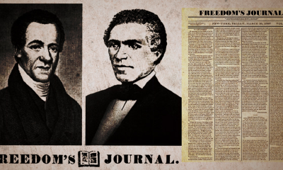 Today, in 2022, the Black Press remains the vital source of news and information for 50 million African Americans. Samuel E. Cornish and John B. Russwurm, founders of Freedom’s Journal, the first black newspaper in the U.S. Images courtesy of the Los Angeles Sentinel.