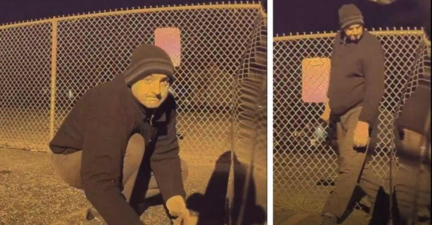 According to a news release, authorities later determined that Vulchev was the culprit after reviewing video surveillance.