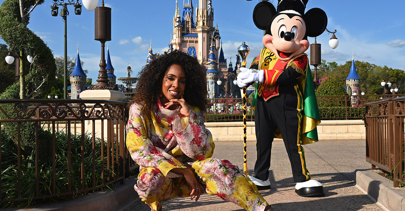 Kelly Rowland proved an inspiration to 100 young and impressionable students who descended upon Disney World for the four-day 2022 Disney Dreamers Academy.