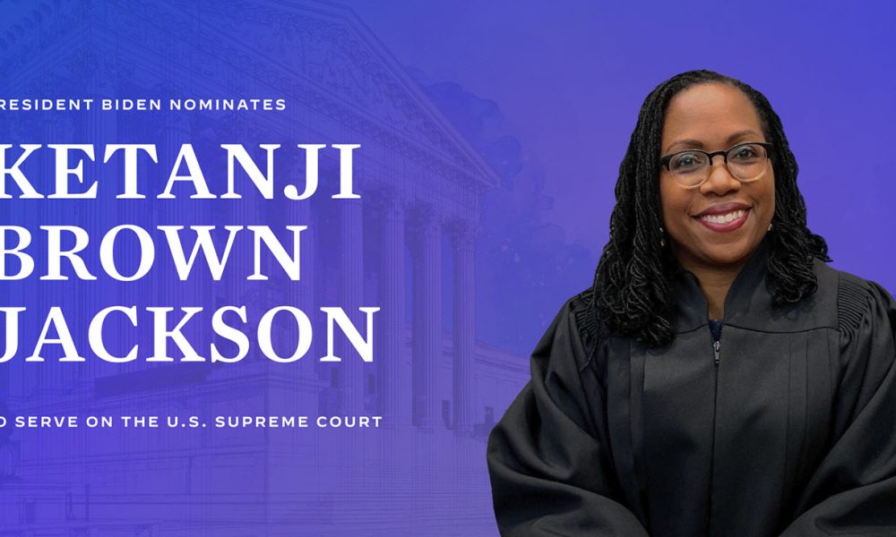 Supreme Court Justice nominee Judge Ketanji Brown Jackson.