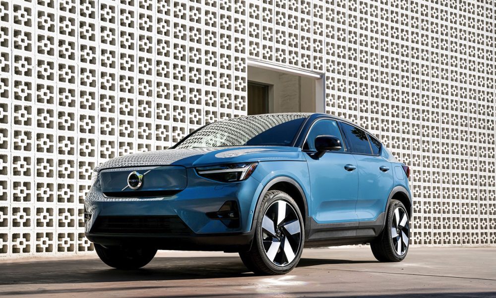 The 2022 Volvo C40 Recharge is sold exclusively online with a $58,750 MSRP but includes the full federal tax credit of $7,500.