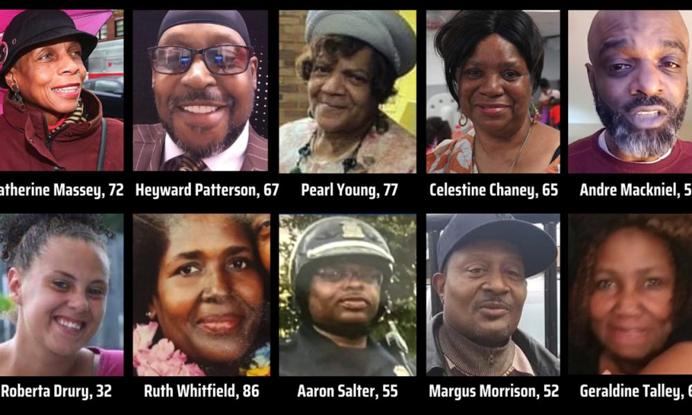 Among the victims in the Buffalo shooting was a former police officer, and 11 of the 13 killed or injured were Black.