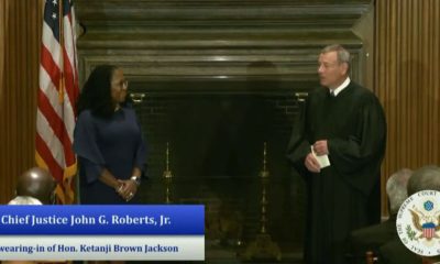 Associate Justice Ketanji Brown Jackson officially joined the U.S. Supreme Court on Thursday, marking a historic first for an African American woman.