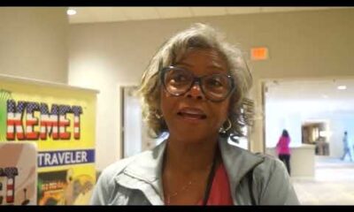 Robenia McKinley reacts to the Roe v. Wade Supreme Court decision.