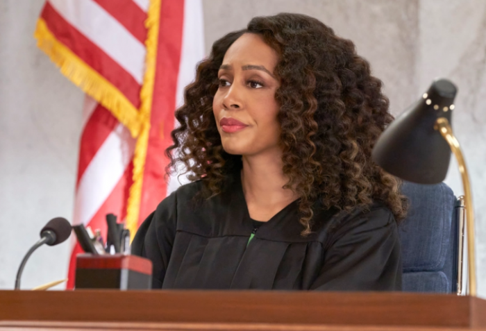 Simone Missick as Judge Lola Carmichael in ‘All Rise,’ (Warner Bros. Entertainment Inc./ Courtesy of OWN)