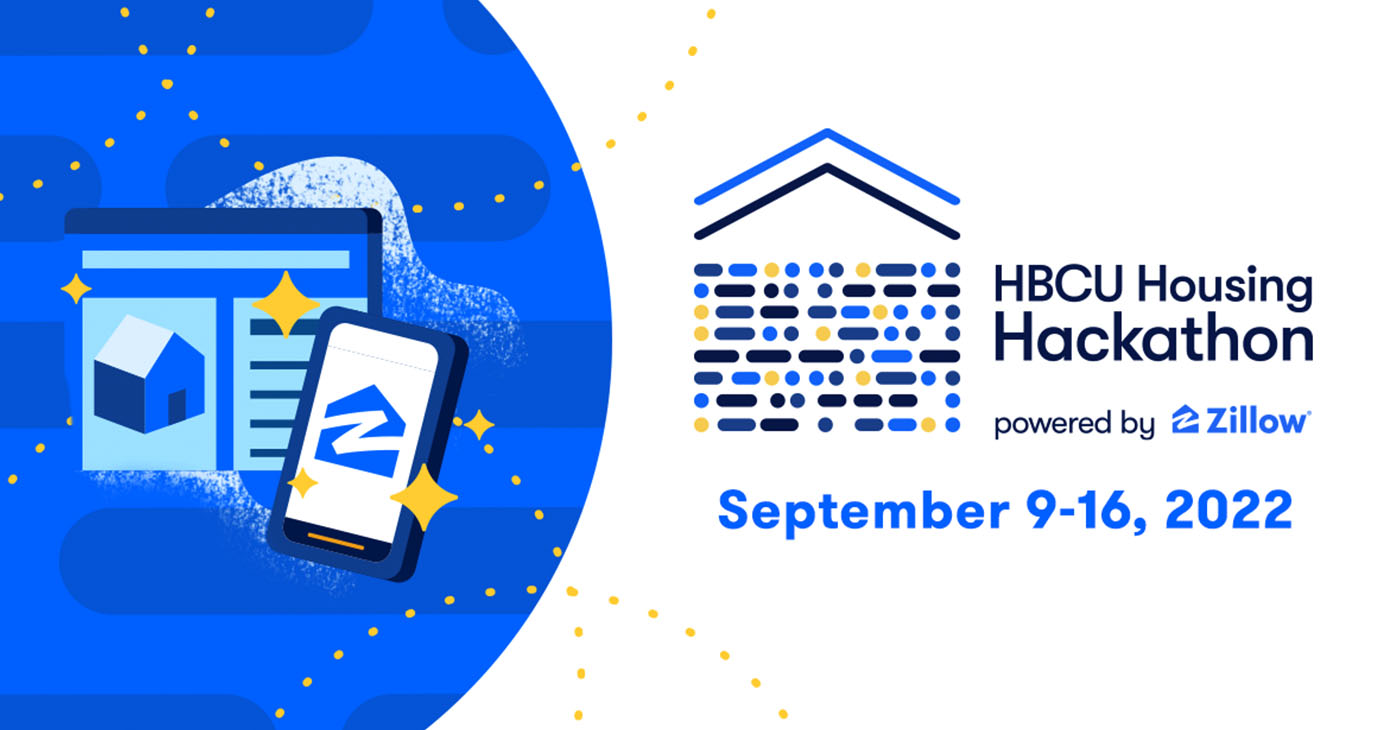 During the weeklong Zillow HBCU Housing Hackathon, beginning September 9, students will learn about the real estate industry, Zillow offerings, housing data, and various application programming interfaces.