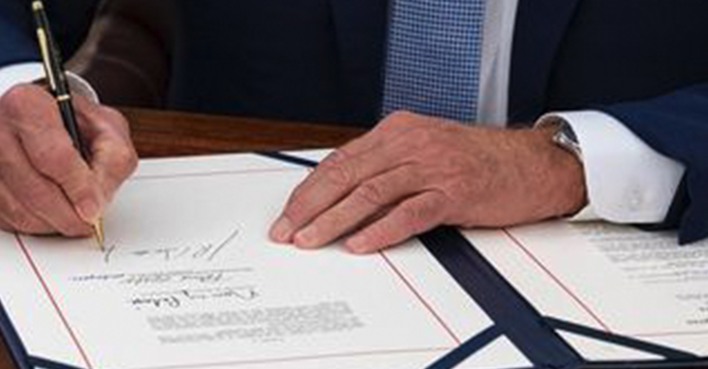 President Joe Biden said new taxes would pay for the bill, including a 15% minimum tax on large corporations and a 1% tax on stock buyback.