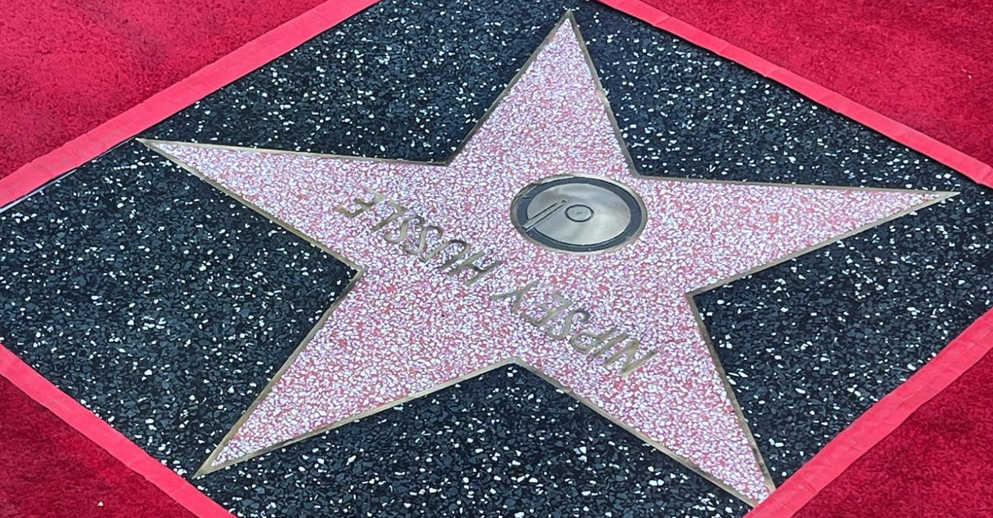 Nipsey Hussle is the 11th rapper to have a Walk of Fame star.