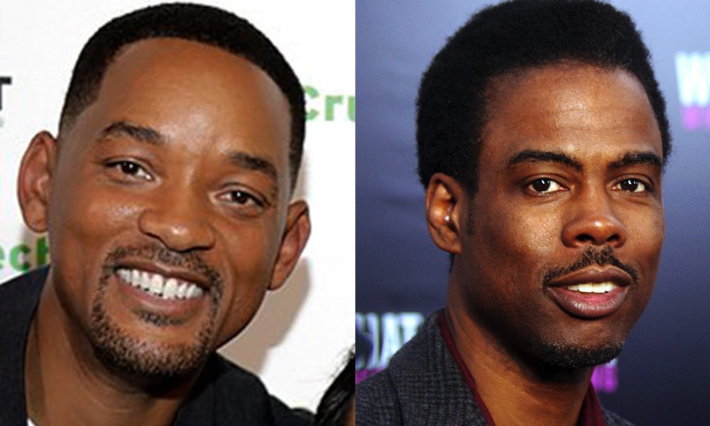 As Chris Rock (right) presented the Oscar for best documentary at the 2022 Academy Awards ceremony, Will Smith took exception to the comedian’s comments about his wife Jada Pinkett Smith’s shaved head.