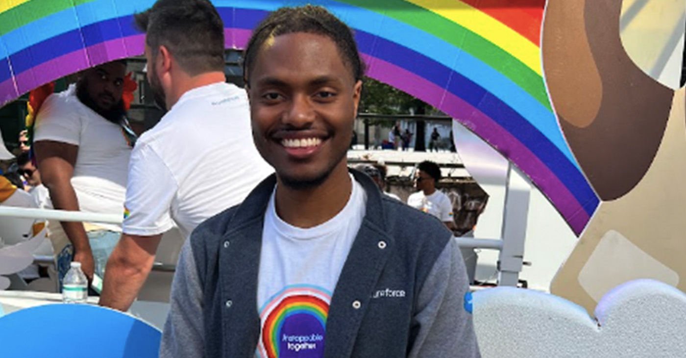 Charles Patton, 25, during Pride Weekend, Sunday, Oct. 9, 2022. Photo by Isaiah Singleton/The Atlanta Voice.