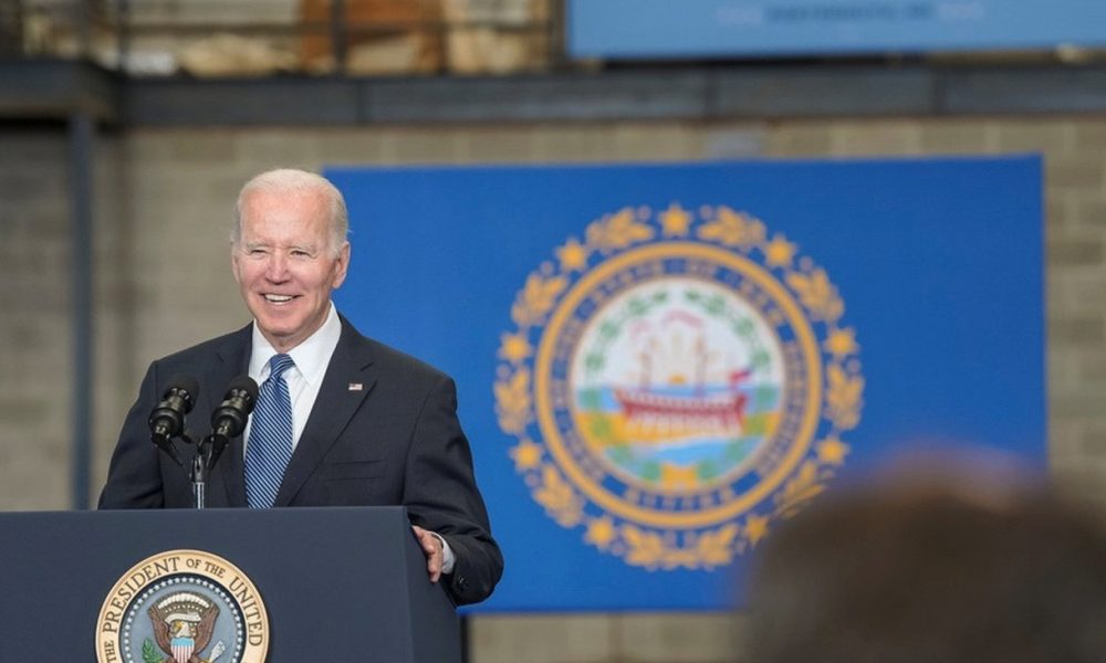 Biden joins top California Democrats including Los Angeles Mayor Eric Garcetti and Rep. Karen Bass, D-Calif., who have made resignation calls following the leak.
