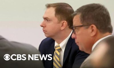 A jury on Tuesday sentenced former Fort Worth police officer Aaron Dean to 11 years, 10 months and 12 days in prison for the 2019 killing of Atatiana Jefferson. A jury found Dean, who was initially indicted on a murder charge, guilty of manslaughter last week for fatally shooting Jefferson, a Black woman, through the rear window of her Texas home. The sentence did not make Dean eligible for parole, and he will need to serve at least half of his prison sentence to be eligible. Watch CBS DFW's coverage. (Photo: CBS News / YouTube)
