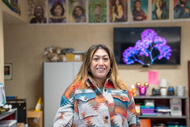 Andrea Rodriguez has been an arts educator for over 15 years and currently runs all the arts programming at Glenwood Elementary. Russell Stiger Jr. OBSERVER 