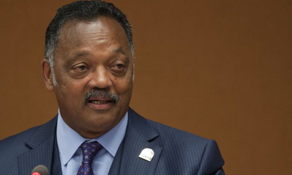 Reverend Jesse Jackson spoke at the UN today for the International Day for the Elimination of Racial Discrimination. In his remarks, Reverend Jackson highlighted the importance of freedom of expression in the fight for human rights and to combat racial discrimination. U.S. Mission photo by Eric Bridiers.