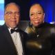 NNPA President and CEO, Dr. Benjamin F. Chavis Jr., and NNPA Fund Chair, Karen Carter Richards, Richards is the CEO and Publisher of Forward Times, the South’s largest independently owned and published newspaper. (Photo: Mark Mahoney / Dream in Color Photography)