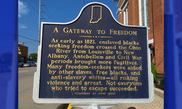Gateway to Freedom sign