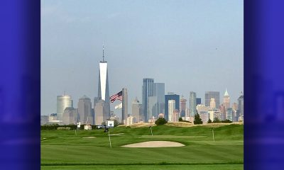 18th Hole at Liberty National Golf Course