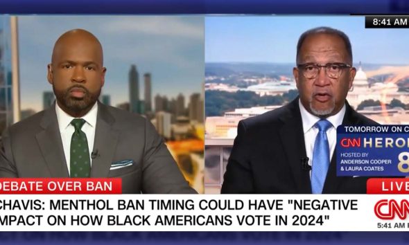 Dr. Benjamin Chavis, President and CEO of the National Newspaper Publishers Association, discusses the repercussions of the proposed ban on menthol tobacco with CNN’s Victor Blackwell.