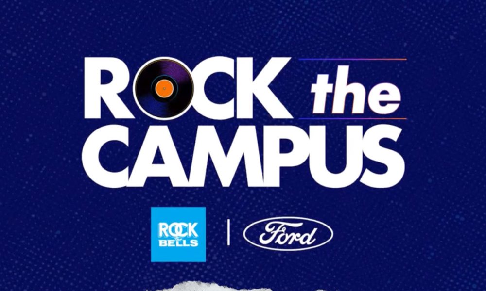 @rockthebells x @ford = HBCU “fire emoji”! Episodes 1 and 2 of #RocktheCampus are out now!” YouTube.com/RockthebellsTV.”