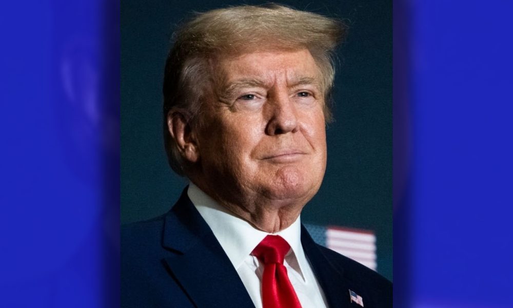 Attempting to equate his privileged legal battles with the systemic oppression endured by Black Americans throughout history, Trump asserted, “I think that’s why the Black people are so much on my side now because they see what’s happening to me happens to them. Does that make sense?” (Photo: Former President Donald Trump at the America First Policy Institute circa. 2022 / Tom Williams Wikimedia Commons)