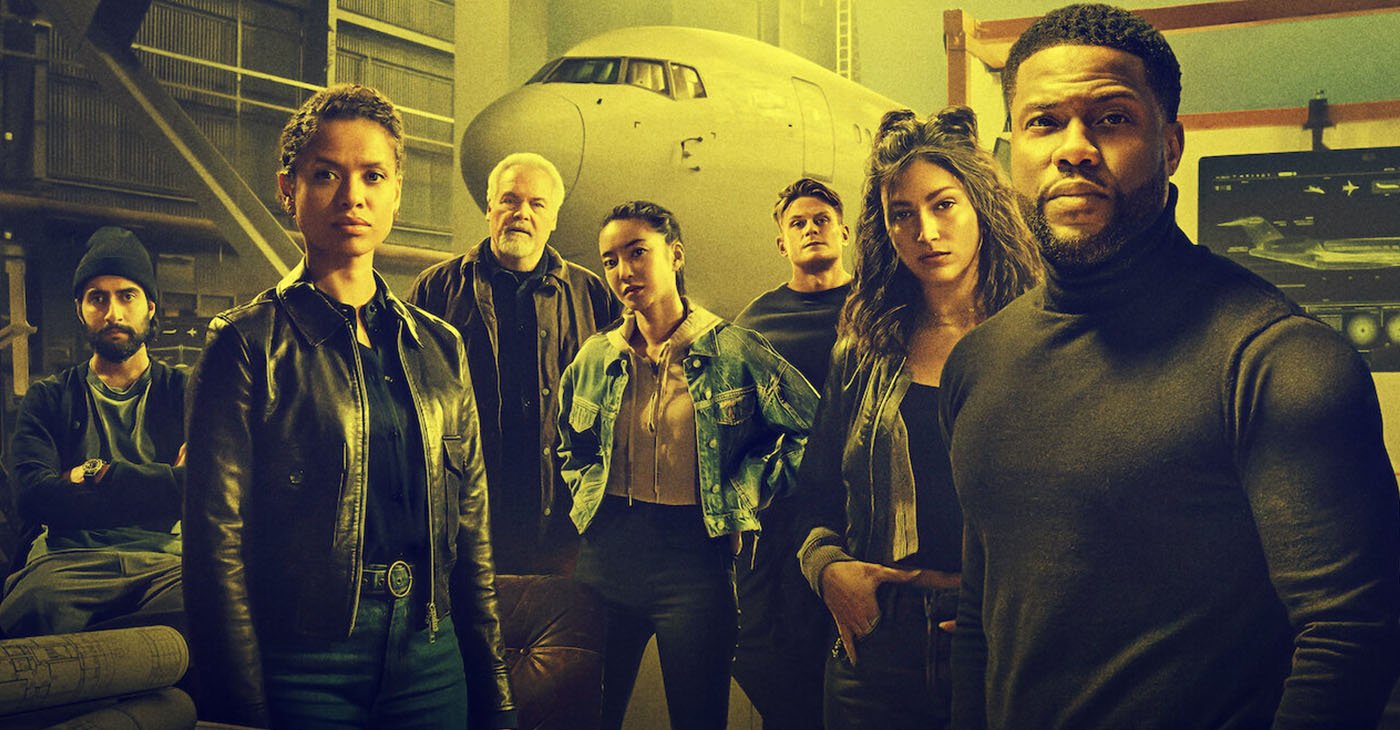 Comedian and comic actor Kevin Hart tries to ditch his funny, smart-mouth persona to play a suave international thief in “Lift,” streaming on Netflix.