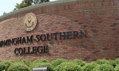 Entrance to Birmingham-Southern College Campus.