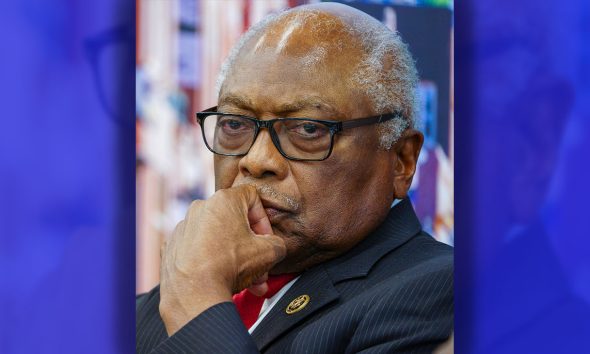 Congressman James Clyburn (S.C. District 6) listens to stakeholders, during a round table discussion at the Orangeburg County Library and Conference Center, then later he supports U.S. Department of Agriculture Under Secretary Xochitl Torres Small announcement of $30 million in investments that will create opportunities for students and improve infrastructure for thousands of people in South Carolina. USDA is investing $11.8 million to improve the Santee Wastewater Treatment Plant. USDA is also investing $18 million to construct a new Student Activity and Community Center at Claflin University, in Orangeburg, SC, on August 8, 2022. (Photo: U.S. Department of Agriculture / Wikimedia Commons)