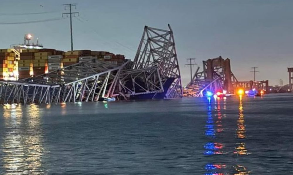 The Key Bridge opened in 1977 and was “the third longest continuous truss bridge in the world. With the main span stretching 1,200 feet.” Photo courtesy The Afro.