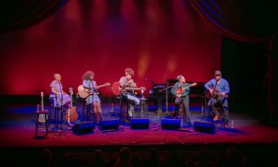 Country musicians Grace Givertz, Roberta Lea, Rachel Maxann, Sug Daniels and Tylar Bryant took to The Barns at Wolf Trap in Vienna, Virginia, for Black Opry Revue on March 29. (Courtesy of Shannon Flack/Wolf Trap)