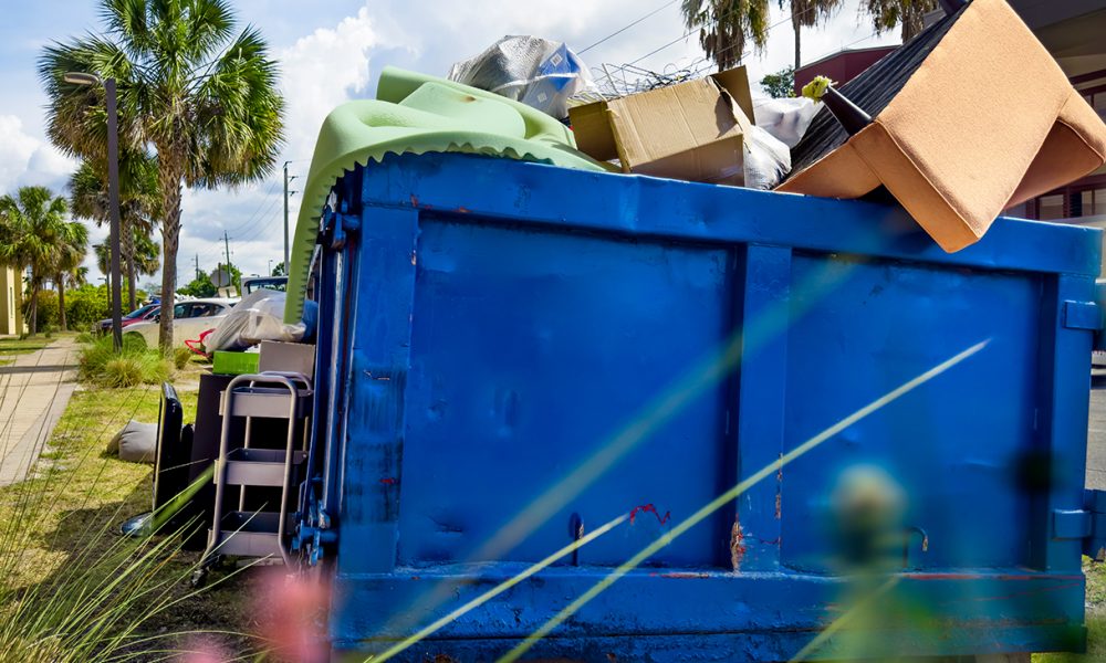 A significant amount of trash incorrectly placed in the recycling bins display expiration dates around mid-year 2022. As chips/corn snacks are typically given use-by dates six-eight months forward, this implies that the bins have not been fully emptied in over two years. Photo Credit: iStockphoto / NNPA.