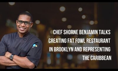 Chef Shorne Benjamin, a culinary ambassador for the Caribbean, showcasing vibrant island cuisine globally.