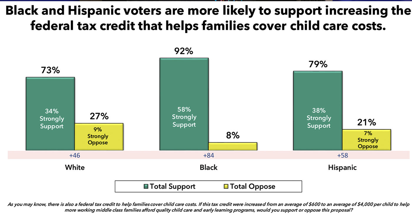 Graphic of Black Voters & Hispanic Voters