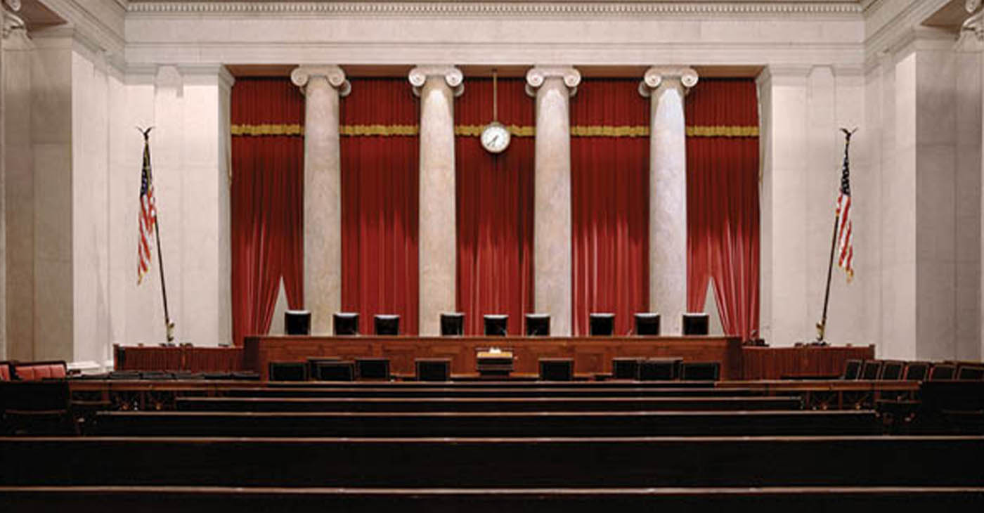 The courtroom of the Supreme Court of the United States. Photo: supremecourt.gov