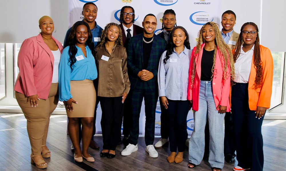 Over the course of ten weeks, students engaged in an immersive experience focusing on marketing and communications, content creation, and the latest technological advancements in the automotive industry. Photo provided by Chevrolet.