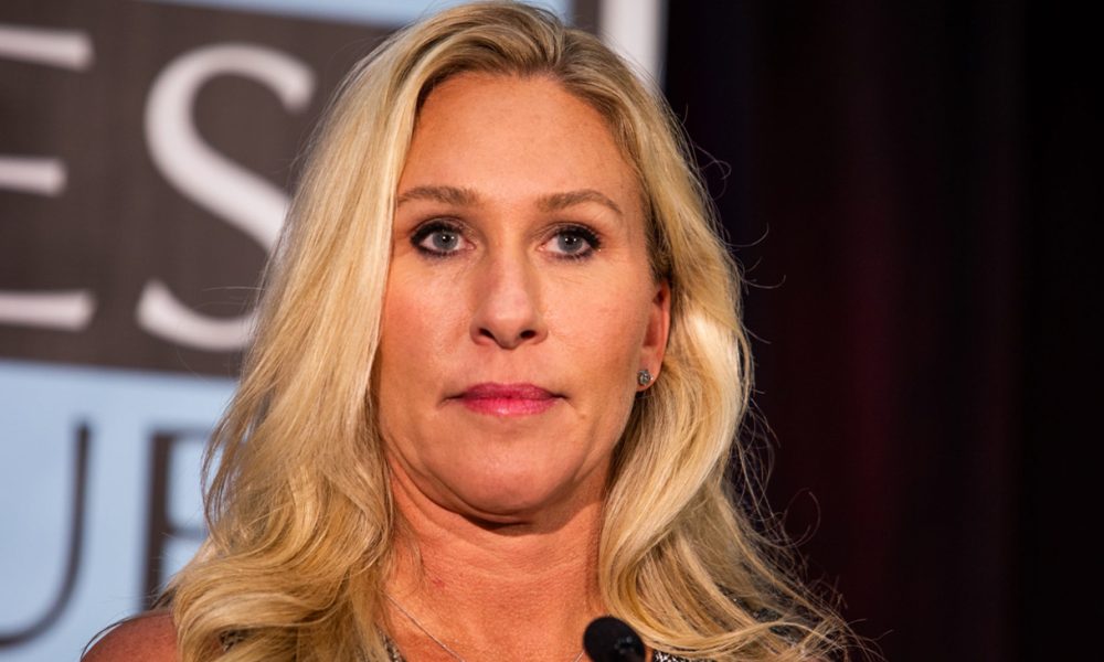 Sean Patrick Cirillo, 34, of Atlanta, Georgia, pleaded guilty to one count of transmitting interstate threats against U.S. Representative Marjorie Taylor Greene (pictured). A sentencing date has not yet been scheduled.