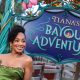 Actress-Anika-Noni-Rose-voice-of-Tiana-The-Princess-and-the-Frog-poses-at-Tiana-Bayou-Adventure-at-Disneyland-Park-Disneyland-Resort-Sean-Teegarden