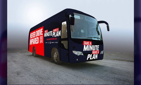 Take A Minute Make a Plan Bus