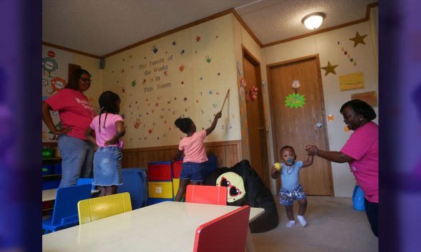 Children Learning With Teachers