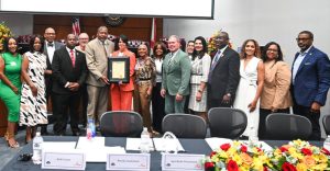 Dennys Community Plaque Presentation
