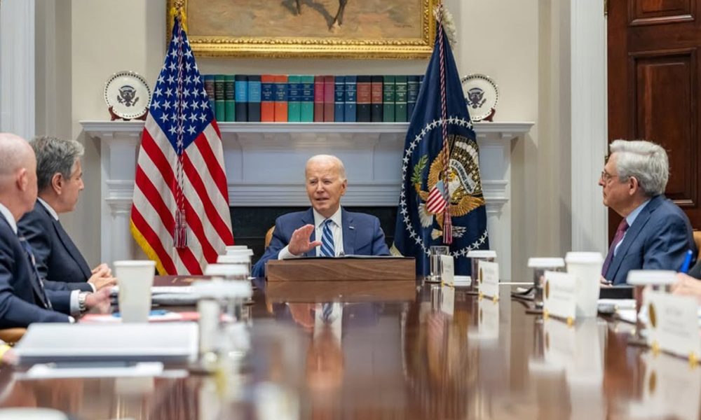 President Joe Biden and members of his cabinet. Photo: @whitehouse on Instagram.