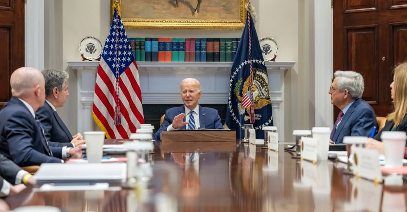 President Joe Biden and members of his cabinet. Photo: @whitehouse on Instagram.