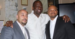 Raymond Santana, Yusef Salaam, and Kevin Richardson at the 73rd Annual Peabody Awards for "The Central Park Five. " Photo: The Peabody Awards / Wikipedia.