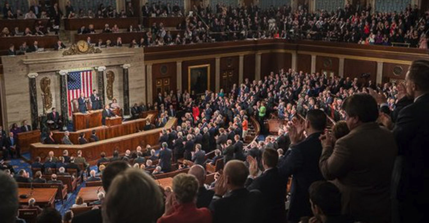 Donald Trump with Congress