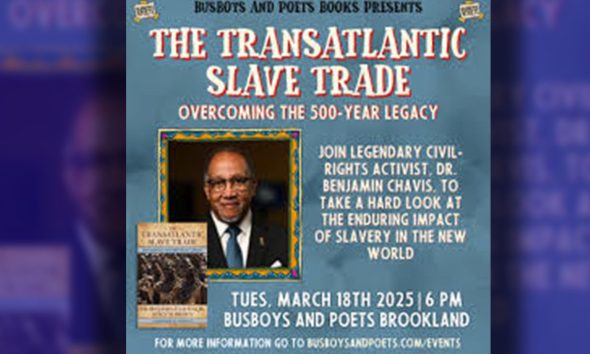 Bus Boys and Poets Presents Dr. Benjamin F. Chavis, Jr. on Tuesday March 18th