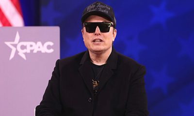 Elon Musk speaking at the 2025 Conservative Political Action Conference (CPAC) at the Gaylord National Resort & Convention Center in National Harbor, Maryland. (Wikimedia Commons/ Photo by Gage Skidmore)