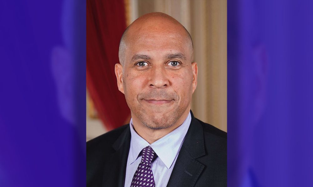 Official portrait of Cory Booker, U.S. senator for New Jersey. (Photo provided by Wikimedia Commons)
