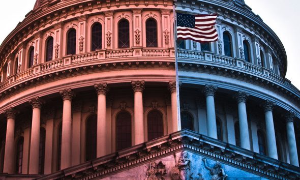 American Politics - Congress Political Divide - Partisan Politicians (Photo by Douglas Rissing)