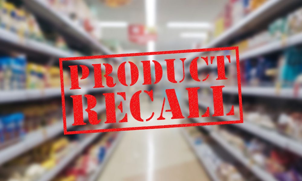 Product Recalled