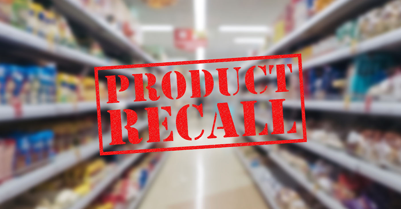 Product Recalled